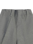 Shorts per neonato Paio Crippa grigio con passanti per cintura - Rubino Kids