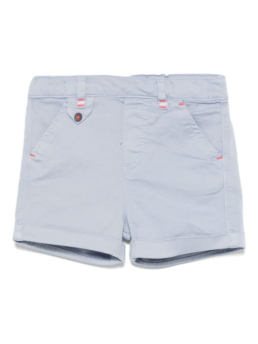 Shorts per neonato Tartine Et Chocolat azzurro in twill - Rubino Kids