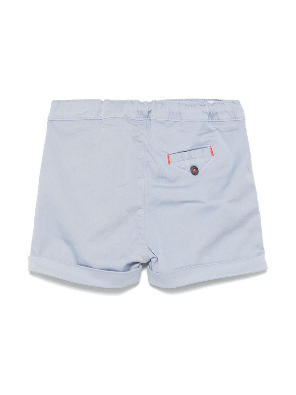 Shorts per neonato Tartine Et Chocolat azzurro in twill - Rubino Kids