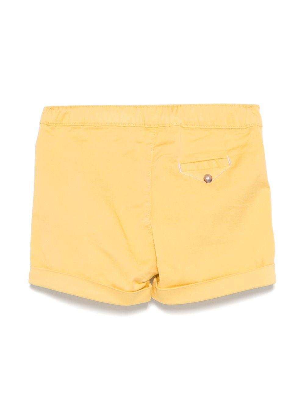 Shorts per neonato Tartine Et Chocolat giallo in twill - Rubino Kids