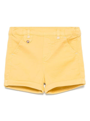 Shorts per neonato Tartine Et Chocolat giallo in twill