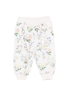 Shorts Sallie per neonata Molo beige con stampa a fiori - Rubino Kids