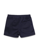 Shorts Teddy Bear per neonato Moschino Kids blu con tasca posteriore - Rubino Kids