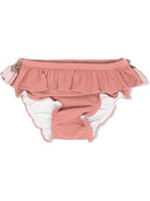 Slip bikini per neonata Donsje Sisi rosa con stampa - Rubino Kids