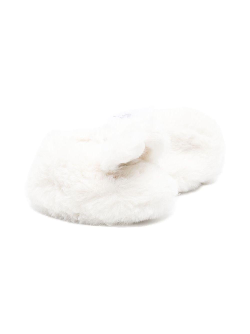 Slippers per neonata Bonpoint rosa con orecchie - Rubino Kids