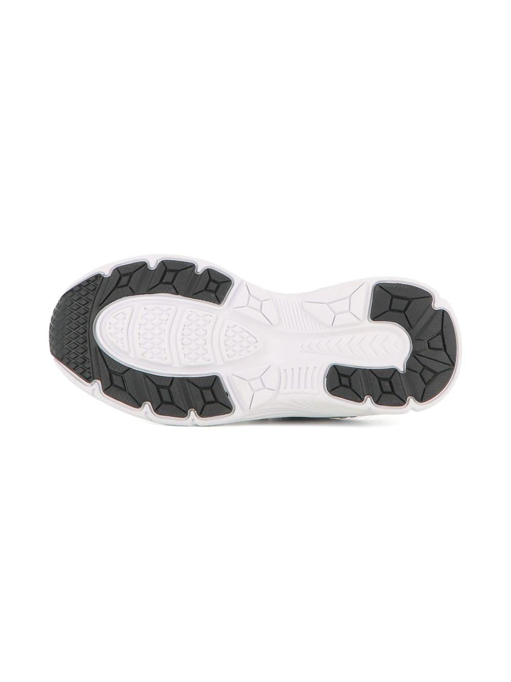 Sneaker da bambino Boss Kids bianche con disegn a inserti - Rubino Kids