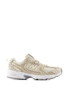 Sneakers 530 per bambini New Balance Kids beige con logo sulla linguetta - Rubino Kids