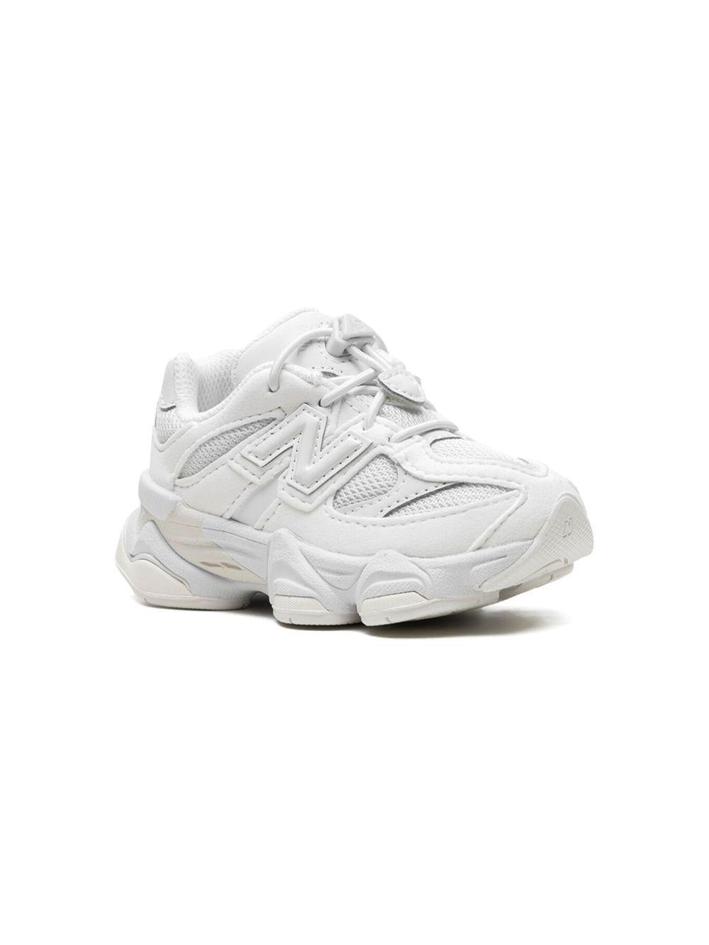 Sneakers 9060 Reflection per bambini New Balance Kids bianche con inserti in rete - Rubino Kids