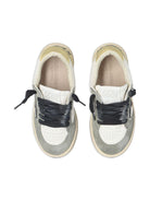 Sneakers Ball Star per bambino Golden Goose Kids grigie con inserti in pelle scamosciata - Rubino Kids