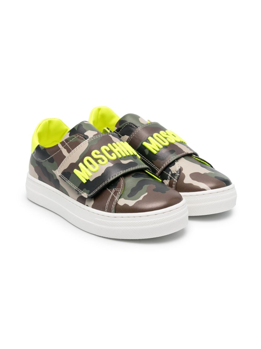 Sneakers con stampa camouflage - Rubino Kids