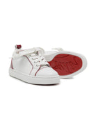 Sneakers Funnyto per bambini Christian Louboutin Kids bianco con inserti - Rubino Kids