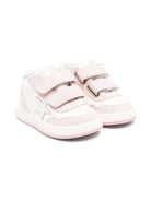 Sneakers June per bambina Golden Goose Kids bianco con punta traforata - Rubino Kids