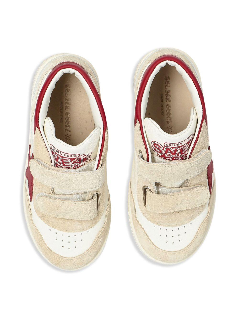 Sneakers June per bambino Golden Goose Kids bianco con punta tonda - Rubino Kids