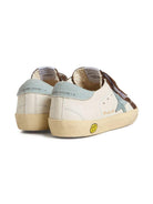 Sneakers Old School per bambino Golden Goose Kids beige con inserti in pelle scamosciata - Rubino Kids