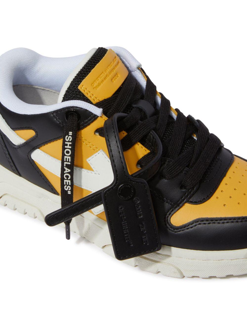 Sneakers Out Of Office per bambino Off - White Kids giallo con punta traforata - Rubino Kids
