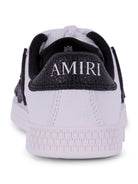 Sneakers Pacific Bones per bambino Amiri Kids bianche e nere con suola in rilievo - Rubino Kids