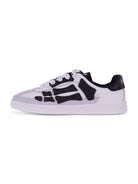 Sneakers Pacific Bones per bambino Amiri Kids bianche e nere con suola in rilievo - Rubino Kids
