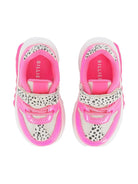 Sneakers per bambina Billieblush animalier con stampa leopardata - Rubino Kids