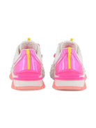 Sneakers per bambina Billieblush bianco con effetto olografico - Rubino Kids