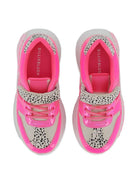 Sneakers per bambina Billieblush rosa con inserti animalier - Rubino Kids