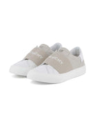 Sneakers per bambina Givenchy Kids beige con scritta con logo - Rubino Kids