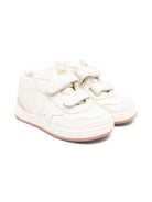 Sneakers per bambina Golden Goose Kids beige con design traforato - Rubino Kids