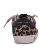 Sneakers per bambina Golden Goose Kids Super - star Classic With List marrone leopardate - Rubino Kids