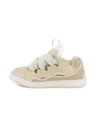 Sneakers per bambina Lanvin beige in pizzo - Rubino Kids
