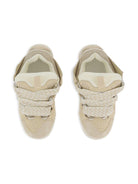 Sneakers per bambina Lanvin beige in pizzo - Rubino Kids
