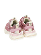 Sneakers per bambina Monnalisa rosa con glitter - Rubino Kids