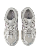 Sneakers per bambina New Balance Kids grigie con inserti in rete - Rubino Kids