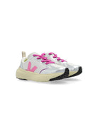 Sneakers per bambina VEJA Kids Canary bianco con chiusura con lacci - Rubino Kids
