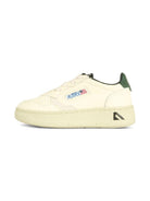 Sneakers per bambini Autry Kids bianco in pelle traforata Medalist - Rubino Kids