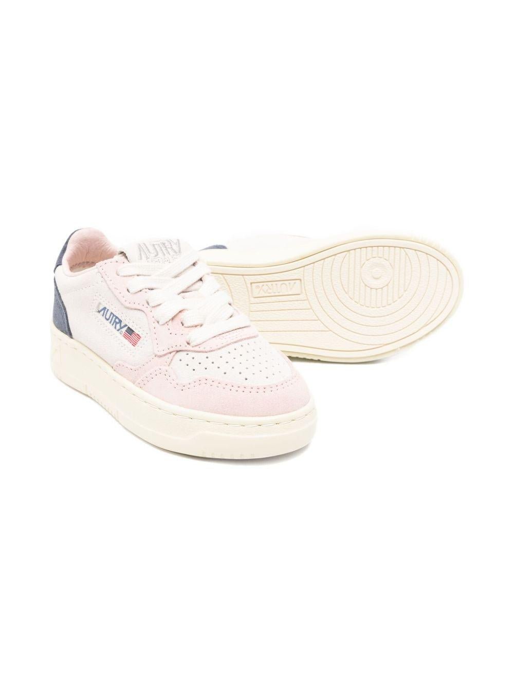 Sneakers per bambini Autry Kids multicolore con dettagli traforati - Rubino Kids