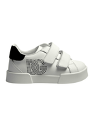Sneakers per bambini Dolce & Gabbana Kids bianche con dettaglio logo puntinato - Rubino Kids