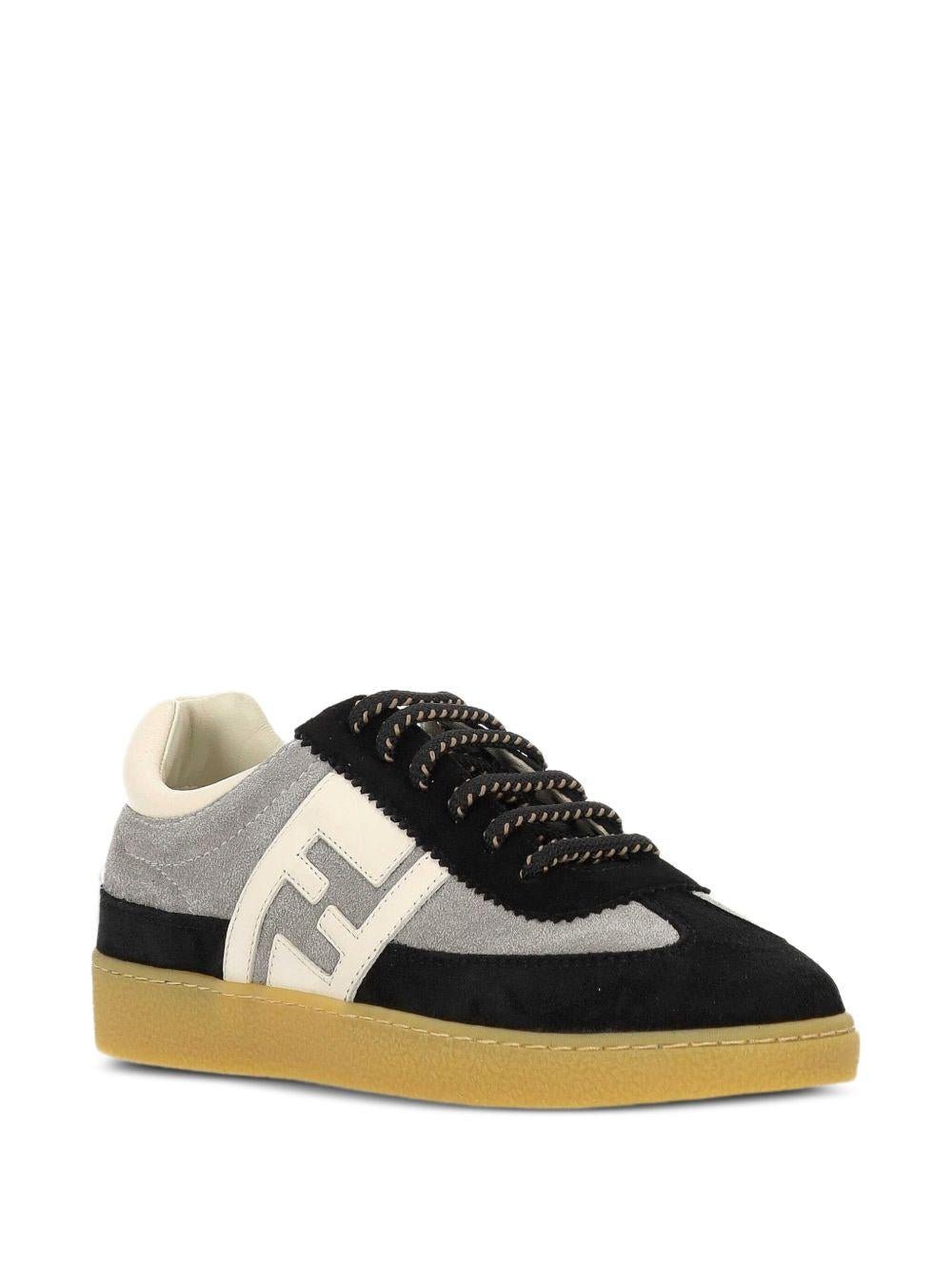 Sneakers per bambini Fendi Kids multicolore con dettaglio logo - Rubino Kids