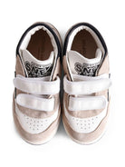 Sneakers per bambini Golden Goose Kids bianco con cinturino decorato con stella - Rubino Kids