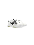 Sneakers per bambini Off - White Kids Out Of Office bianco con chiusura con strappo - Rubino Kids