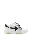 Sneakers per bambini Off - White Kids Out Of Office bianco con chiusura con strappo - Rubino Kids