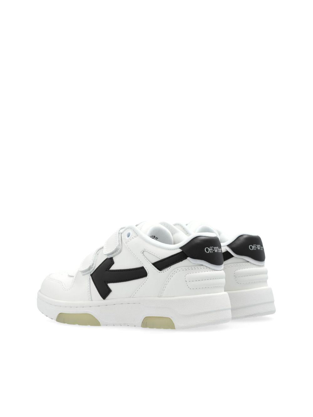Sneakers per bambini Off - White Kids Out Of Office bianco con chiusura con strappo - Rubino Kids