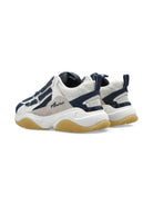 Sneakers per bambino AMIRI KIDS Bone Runner bianco con dettagli in rete - Rubino Kids