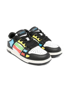 Sneakers per bambino Amiri Kids Skel Top nero con lacci - Rubino Kids