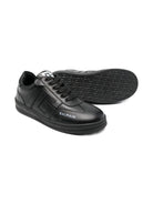Sneakers per bambino Balmain Kids nero con dettaglio logo - Rubino Kids