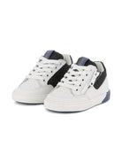Sneakers per bambino BOSS Kids bianche con design a inserti - Rubino Kids