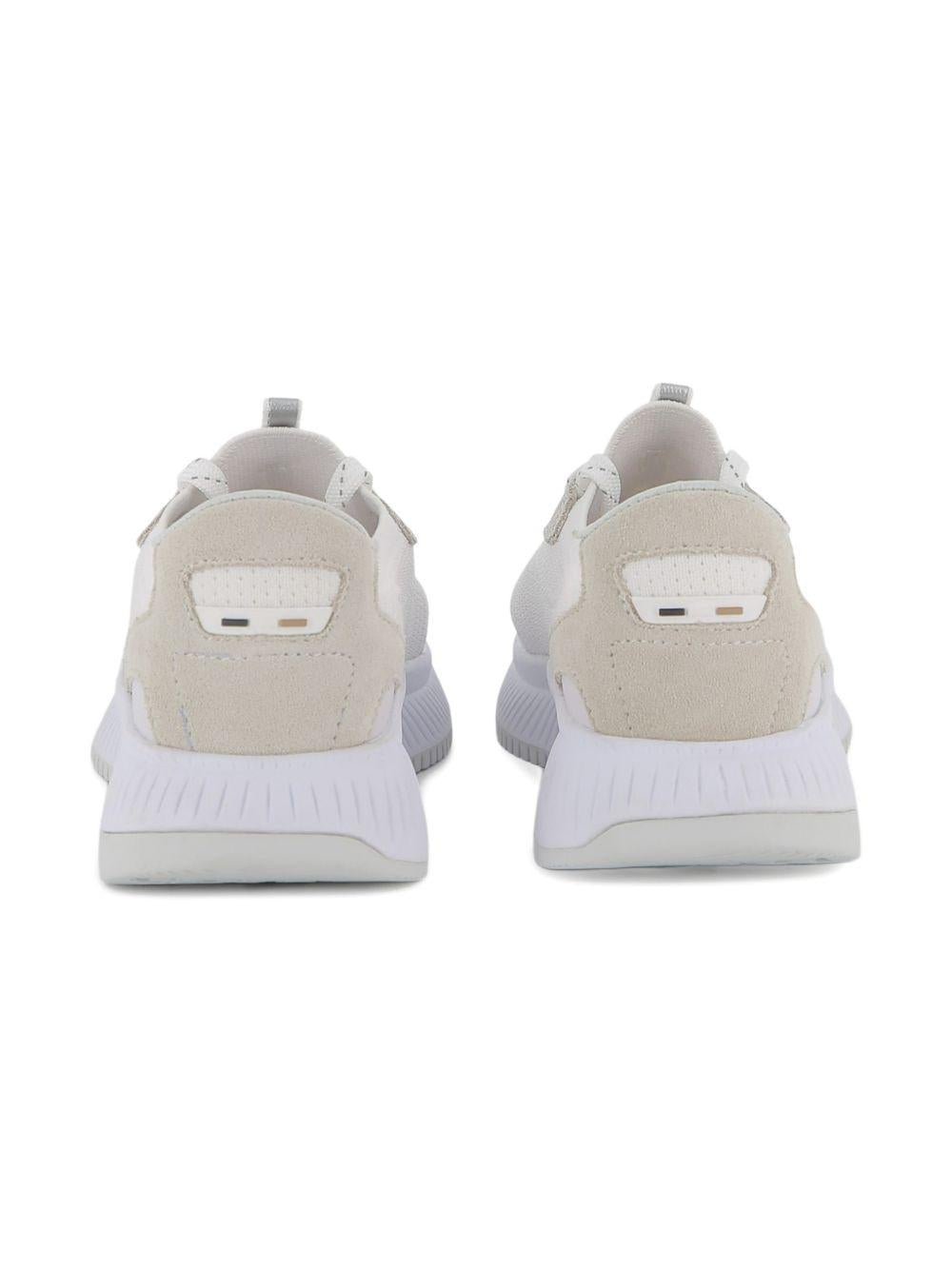 Sneakers per bambino Boss Kids bianche con inserti - Rubino Kids