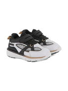 Sneakers per bambino Boss Kids multicolore con inserti in rete - Rubino Kids