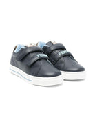 Sneakers per bambino Fendi Kids blu con chiusura con doppio strappo - Rubino Kids