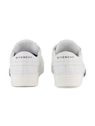 Sneakers per bambino Givenchy Kids bianche con logo goffrato - Rubino Kids