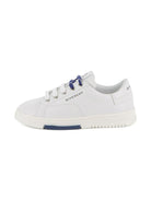 Sneakers per bambino Givenchy Kids bianche con logo goffrato - Rubino Kids