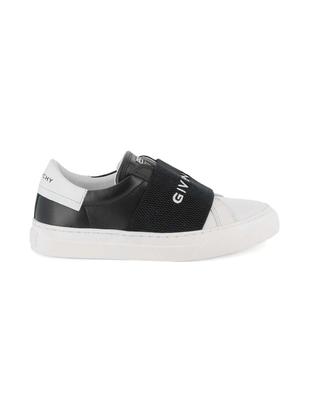 Sneakers per bambino Givenchy Kids bianco senza lacci - Rubino Kids